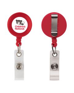 Retractable Badge Reel with Belt Clip